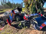 Accidente de Lappi en el WRC de Chile