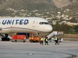Avión de United Airlines