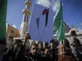 Protestas en Palestina en el a&ntilde;o 2020. La franja de Gaza es uno de los dos territorios palestinos junto a Cisjordania