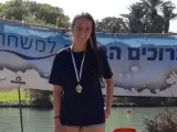 Eden Nimri, nadadora internacional israelí de 22 años caída en combate ante Hamás.