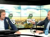 Carlos Alsina y José Luis Rodríguez Zapatero, en 'Más de uno', de Onda Cero.