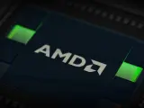 AMD logotipo chips
