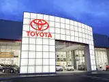 Concesionario de la marca Toyota en EEUU.