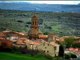 Vista de La Iglesuela del Cid, en Teruel.