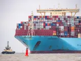 Maersk detiene el tráfico de contenedores por el Mar Rojo por las tensiones en Gaza
