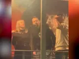 Pablo Iglesias, en el karaoke.