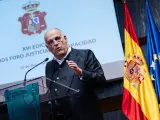 El presidente de LaLiga, Javier Tebas