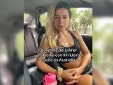 La usuaria de TikTok martaregistrada en su vídeo.