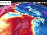 Previsión meteorológica para los próximos días con la llegada de la borrasca Hipólito.