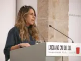 La portavoz del Govern, Patrícia Plaja.