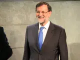 El expresidente Mariano Rajoy, en una acto en Madrid.