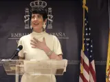 Elma Saiz anuncia un nuevo convenio de Seguridad Social entre España y EEUU