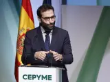 El ministro de Economía, Comercio y Empresa, Carlos Cuerpo