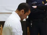 Dani Alves, al inicio del juicio por una presunta agresión sexual.