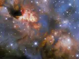 La imagen captada por el telescopio espacial Hubble.