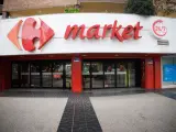 Fachada del supermercado del Carrefour Market