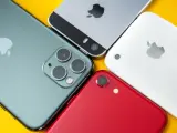Distintos modelos de móviles Apple