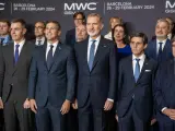 El Rey recuerda a las víctimas del incendio de Valencia en la cena oficial del MWC