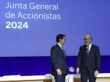Carlos Torres Onur Gen&ccedil;, Junta general de accionistas BBVA 15 marzo 2024