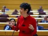 La ministra de Inclusi&oacute;n, Seguridad Social y Migraciones, Elma Saiz