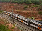 Rodalies descarrilamiento de un tren en Cataluña