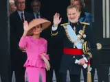 La reina Letizia en la coronación de Carlos III