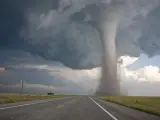 Tornado en los alrededores de Oklahoma.