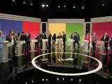 Debate electoral organizado por RTVE Catalunya con los candidatos a las elecciones catalanas del pr&oacute;ximo 12 de mayo