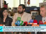 Rafael Amargo da una rueda de prensa.