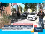 El equipo de 'Espejo Público' ha tenido que ser escoltado por la Policía.