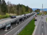 Imagen del puente ASTRA que ya se utiliza en las carreteras suizas.