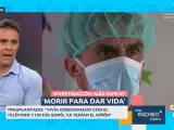 Alonso Caparrós cuenta su experiencia en una operación de trasplantes.