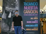 Antonio Banderas durante la presentación de su nueva obra.