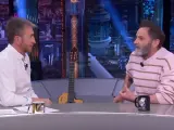 Pablo Motos y Fernando Tejero, en 'El Hormiguero'.