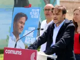 El candidato de Comuns Sumar en las europeas, Jaume Asens.
