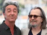 Paolo Sorrentino y Gary Oldman en el Festival de Cannes 2024