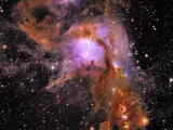 Formación estelar Messier 78 captada por el telescopio Euclid