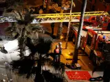 Derrumbe de un edificio en Playa de Palma.