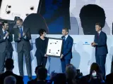 El Rey asiste a la entrega del Premio Cercle d'Economia a los cofundadores de BioNTech, que desarrolló la primera vacuna contra el Covid-19