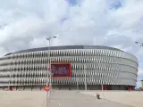 Estadio de San Mamés, en Bilbao.