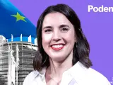 La candidata de Podemos a las elecciones europeas, Irene Montero.