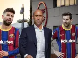 Rubiales ofreció a Gerard Piqué y Messi 30 millones de euros de la UEFA.
