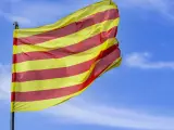 Bandera de Catalu&ntilde;a.