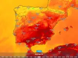 Previsión de temperaturas para el 25 de mayo de 2024.