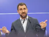 El cabeza de lista de Junts a las elecciones europeas, Toni Comín.