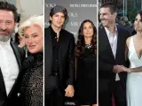 Hugh Jackman y Deborra-Lee Furness, Ashton Kutcher y Demi Moore y Tom Cruise y Pen&eacute;lope Cruz.