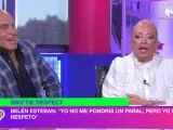 Kiko Matamoros y Belén Esteban en 'Ni que fuéramos'.