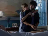 Almudena Amor y Javier Rey en 'La mujer dormida'