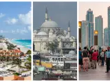 Cancún, Estambul y Dubái están entre las ciudades más visitadas en 2023.