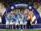 El Manchester City fue el último club en convertirse en campeón de Europa